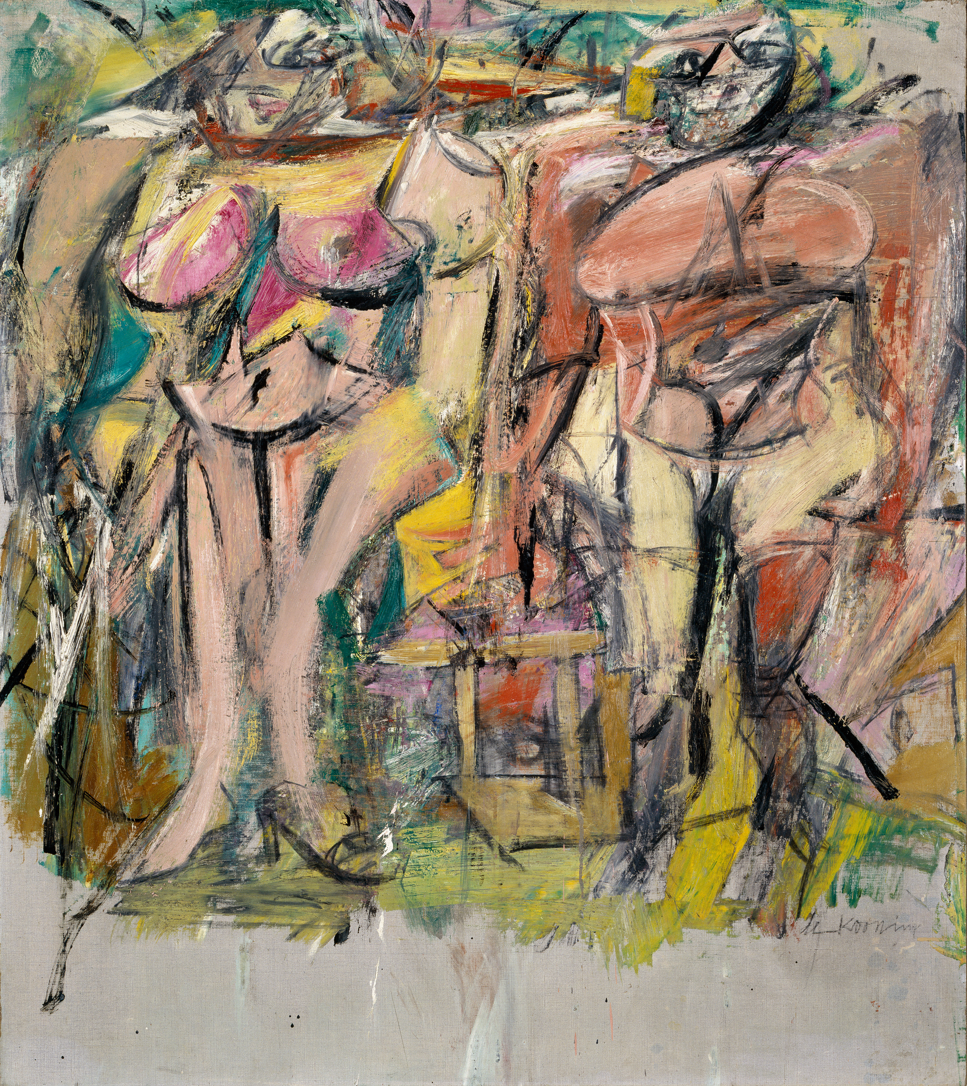 Willem de Kooning - Two Women in the Country