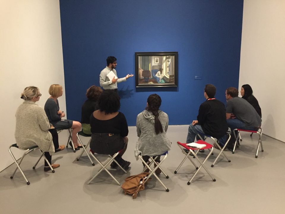 Gallery Guide discussing Edward Hopper’s Eleven A.M. in Hirshhorn Masterworks.