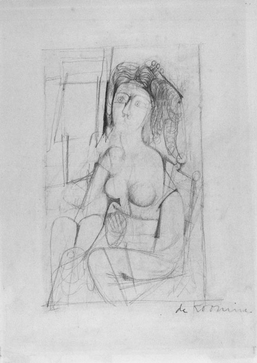 Willem de Kooning Queen of Hearts: Figure 2