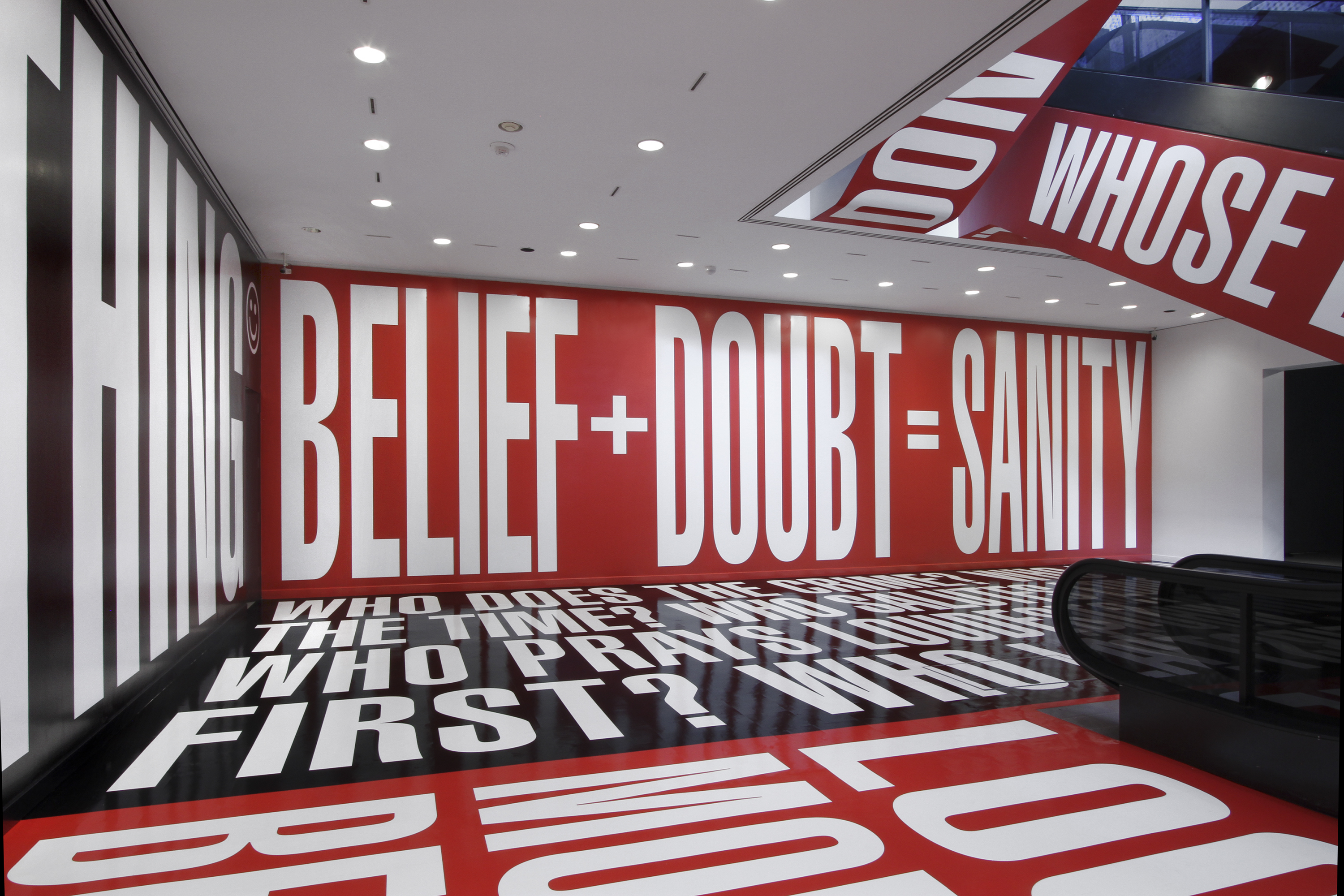 Barbara Kruger: Belief+Doubt