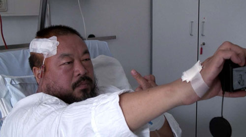 Still from Ai Weiwei’s "So Sorry," 2011