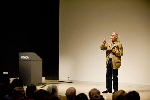 Meet the Artist: Christo. Photo ©Randy Hill 