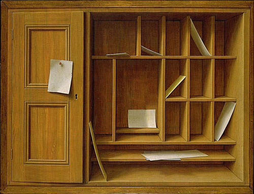 George Tooker, "The Letter Box," 1953