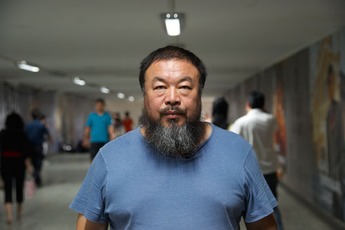 Still from Andreas Johnsen’s Ai Weiwei the Fake Case, 2013