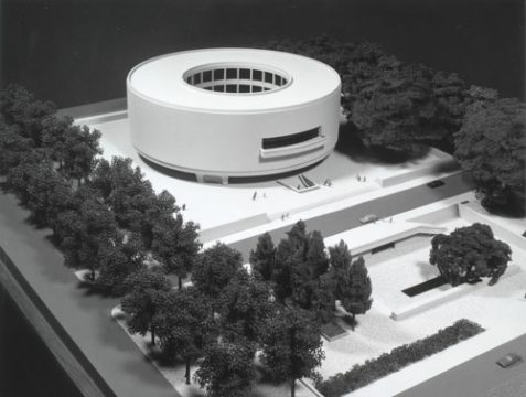 Model Of Hirshhorn Museum And Sculpture Garden - Hirshhorn Museum And ...