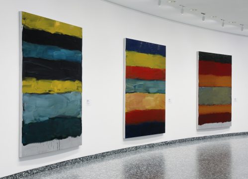 Sean Scully: Landline at the Hirshhorn Museum and Sculpture Garden, 2018. Photo: Cathy Carver