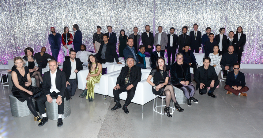 Hirshhorn Director Melissa Chiu with 2016 Gala Artist Honorees. Photo Courtesy BFA.