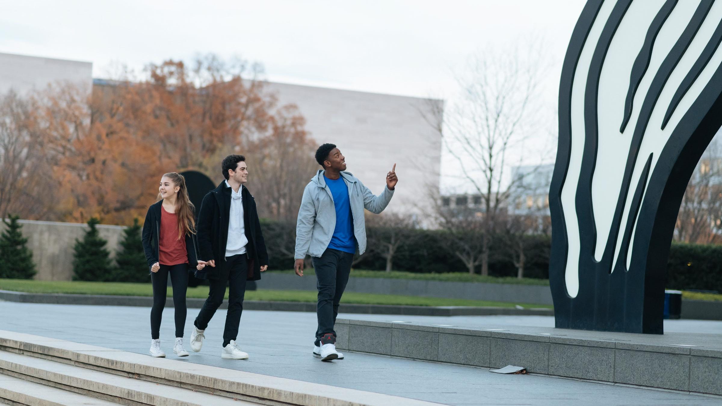 ARTLAB Teens on plaza