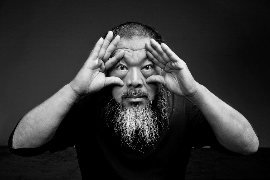 Portrait of Ai Weiwei. Image courtesy of Ai Weiwei Studio.