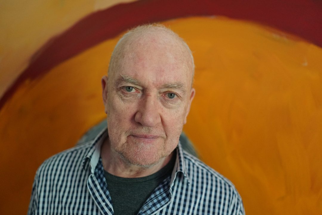Sean Scully. Photo by Liliane Tomasko at their Tappan, NY studio.