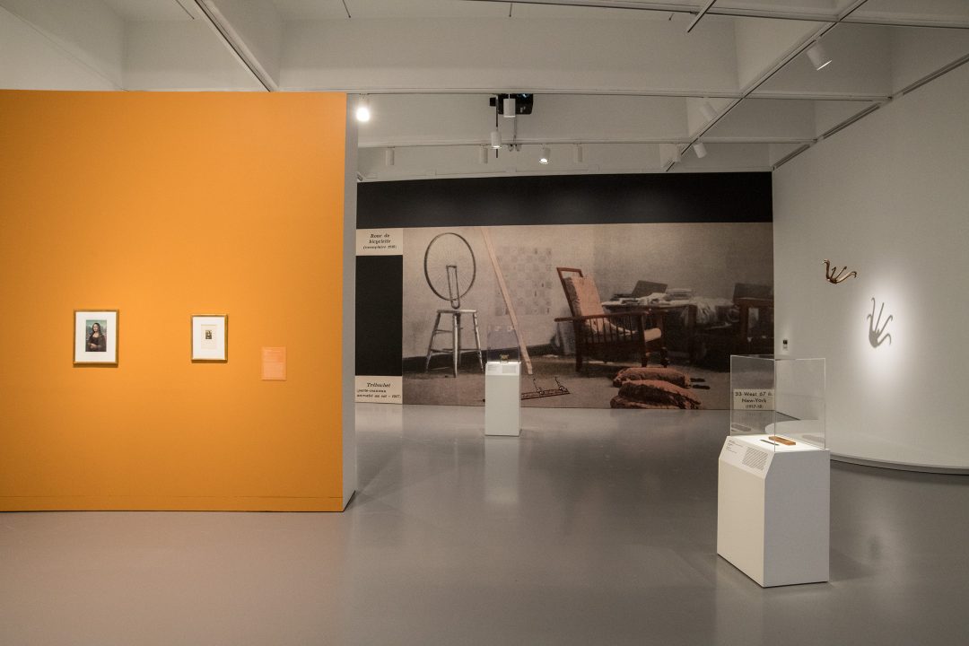 Installation view of Marcel Duchamp: The Barbara and Aaron Levine Collection at the Hirshhorn Museum and Sculpture Garden, 2019. Photo: Lee Stalsworth
