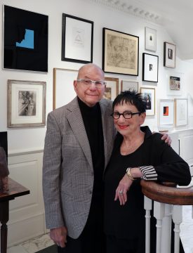 Barbara and Aaron Levine Photo by Cathy Carver