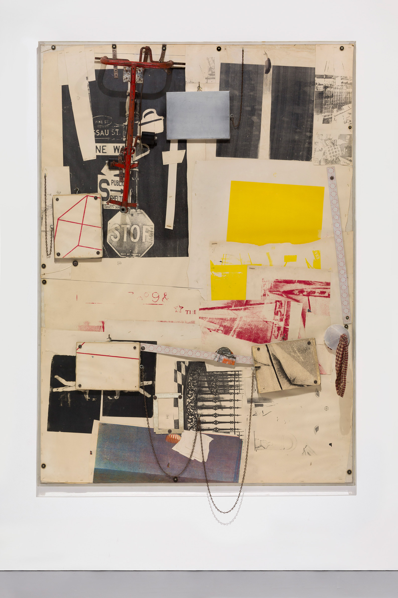 Focus on Conservation Uncovering Robert Rauschenberg’s "Fossil for Bob