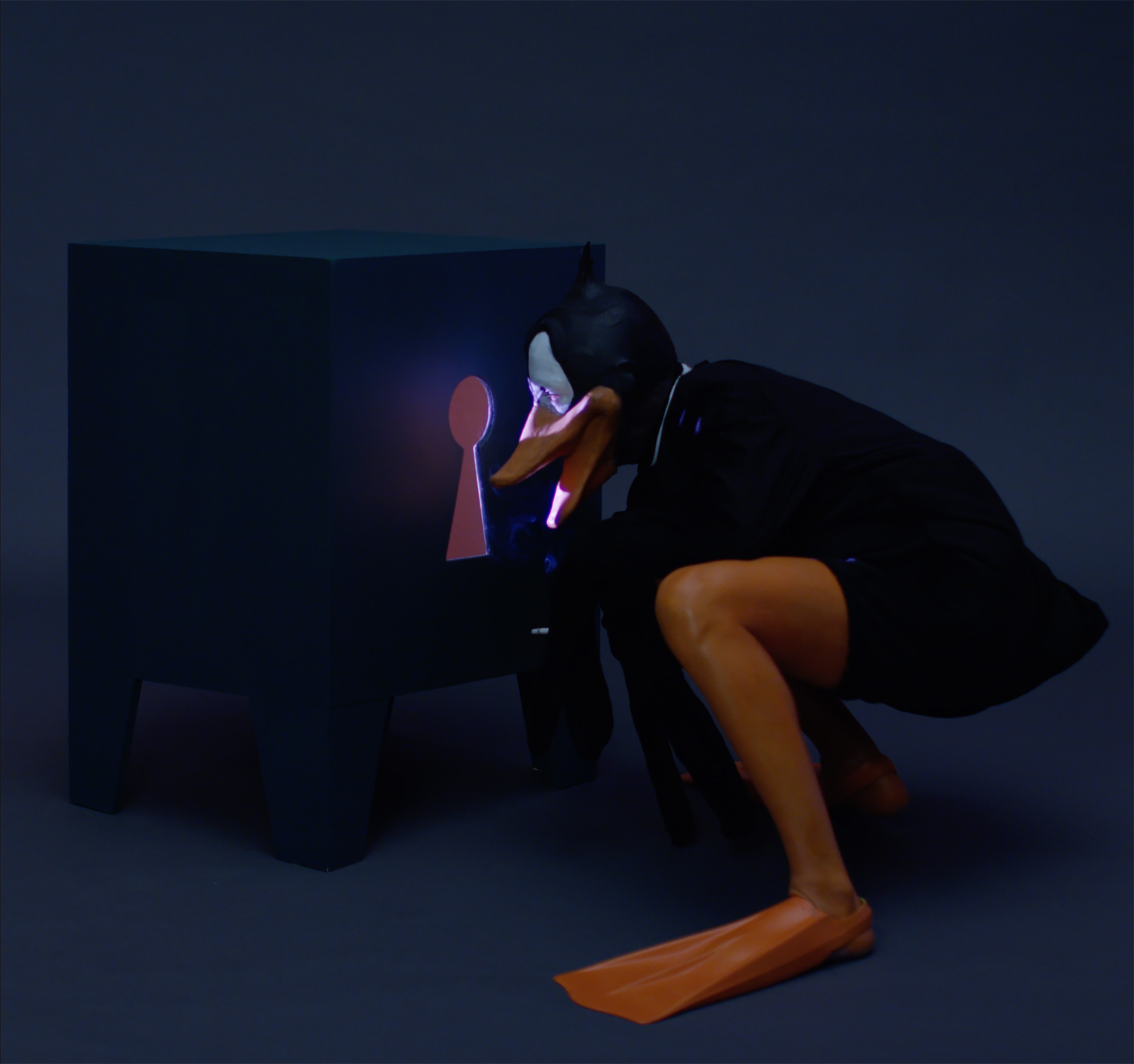 Alex Da Corte, Rubber Pencil Devil, 2018, video, color/sound, runtime 2:39:22