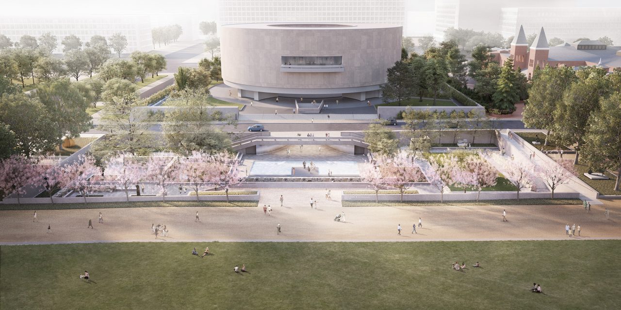 Hirshhorn Sculpture Garden preliminary concept design.