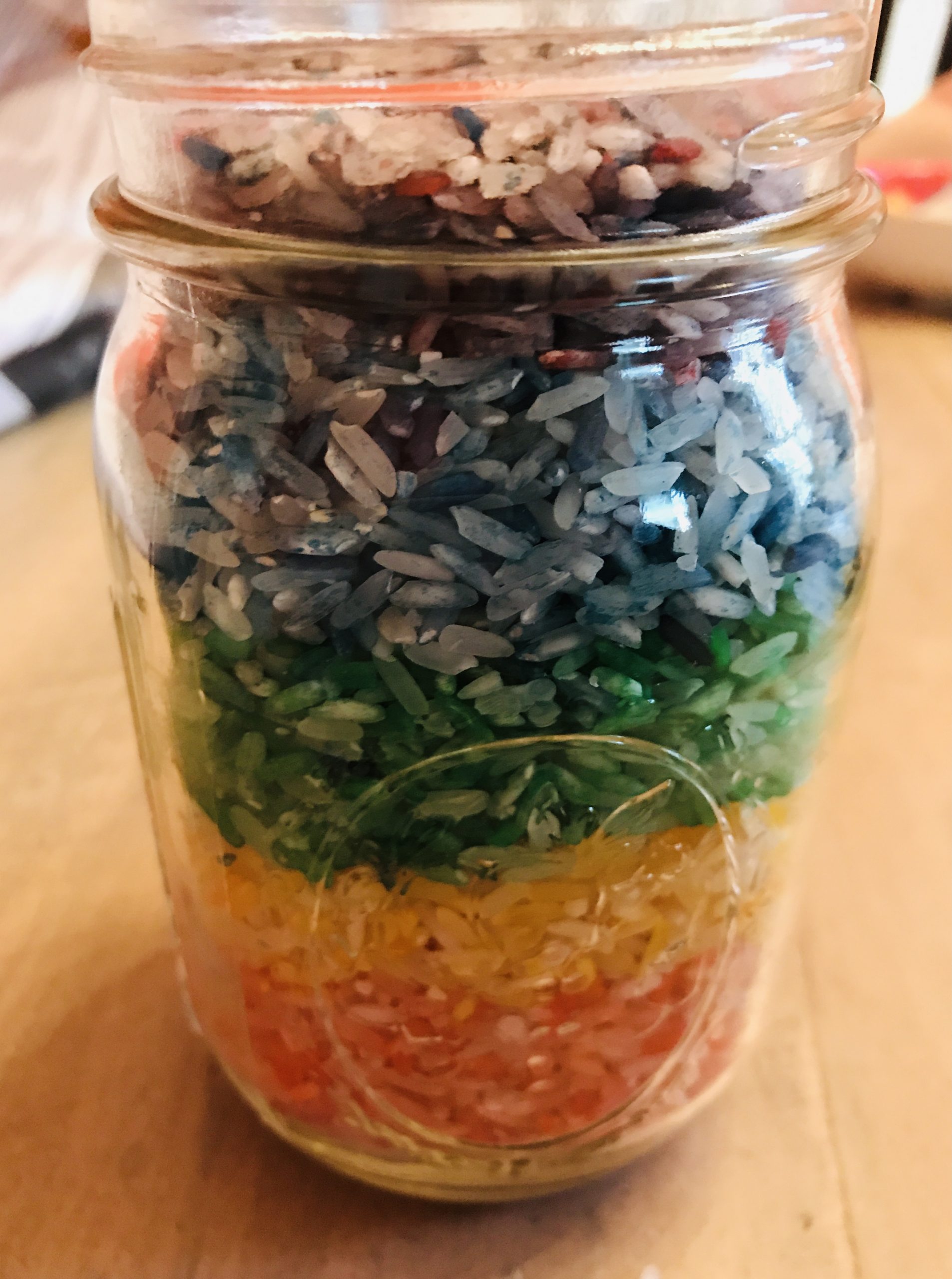 Rainbow Rice Sensory Play - Hirshhorn Museum and Sculpture Garden