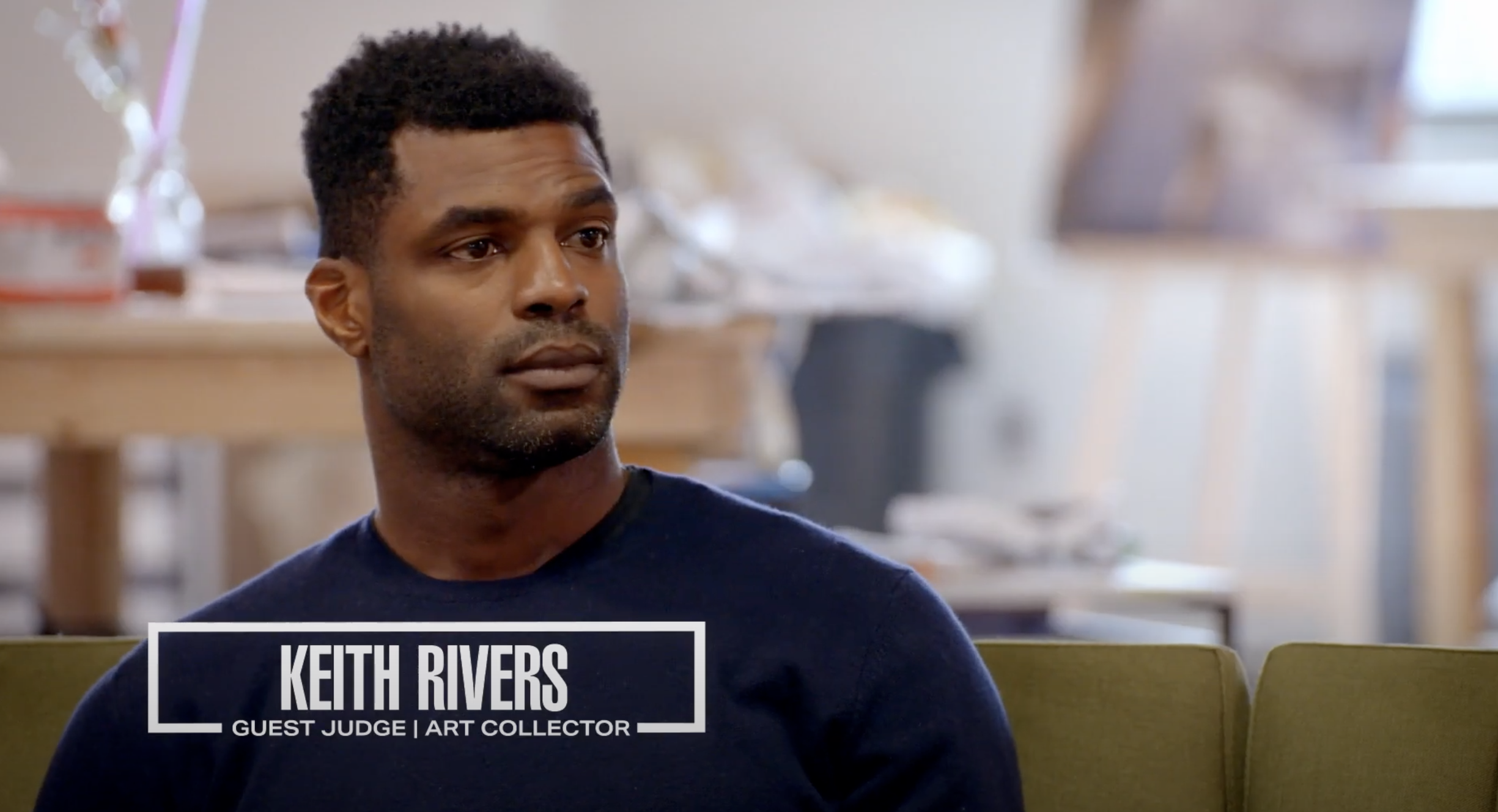 Former Giants linebacker Keith Rivers now a giant in art world